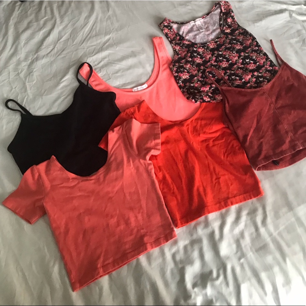 ❌🚫SOLD🚫❌American Apparel & F21 Crop Top Lot - Picture 5 of 5